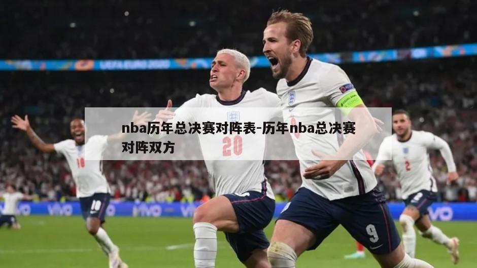 nba历年总决赛对阵表-历年nba总决赛对阵双方